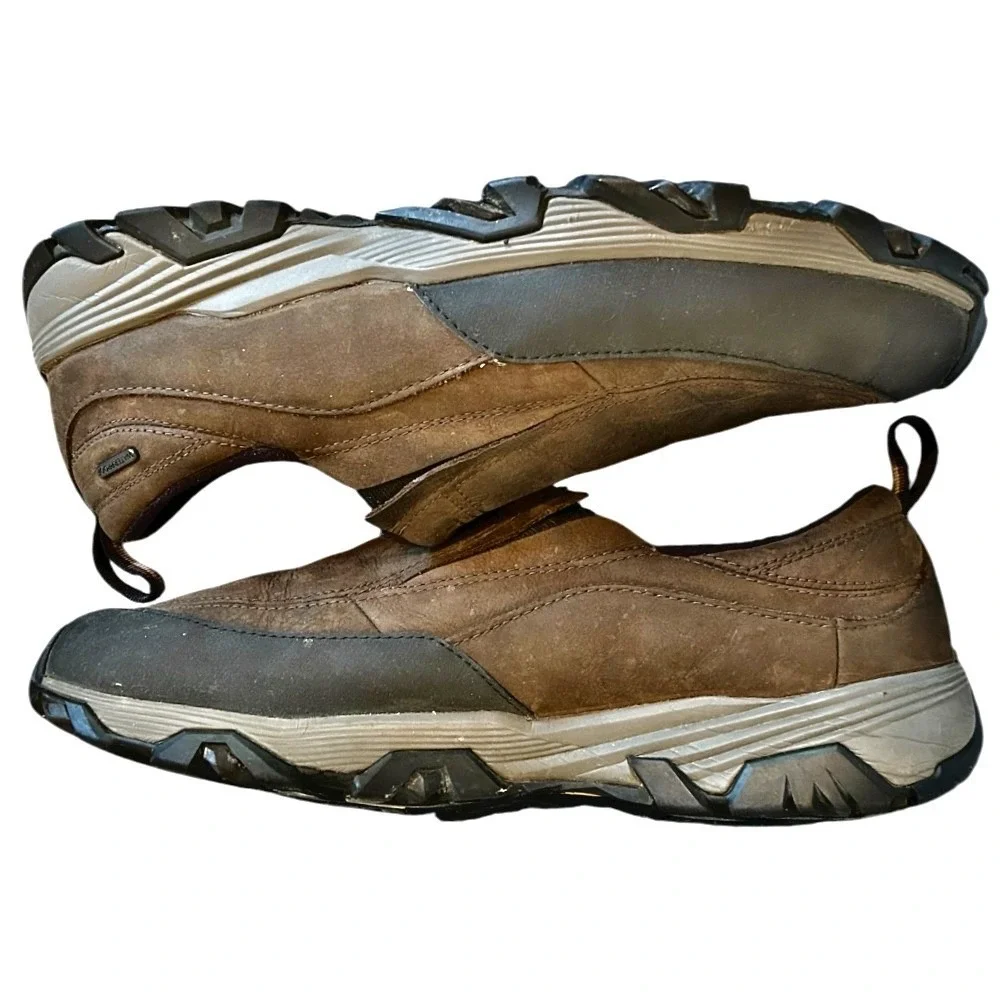 Merrell Coldpack Ice + Moc Waterproof Shoes Mens 13 WIDE Vibram Sole Artic Grip